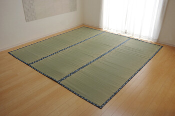 日本製 い草上敷 本間8畳（382×382cm） ほほえみ 送料無料