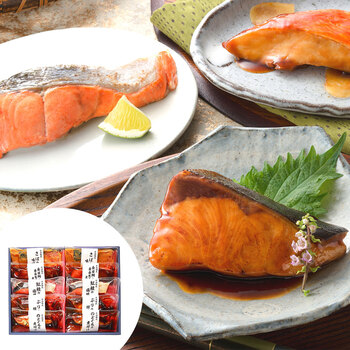鳥取 山陰大松 氷温熟成 煮魚 焼き魚セット ギフト対応可 送料無料