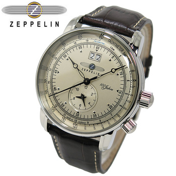 ツェッペリン 100周年 記念モデル LZ1 クオーツ メンズ 腕時計 7640 1 アイボリー ラッピング可 送料無料 即日発送