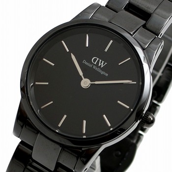 ダニエルウェリントン 腕時計 DW00100415 レディース アイコニックリンクセラミック ICONIC LINK CERAMIC 28 ブラック ラッピング可 送料