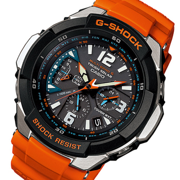 カシオ Gショック スカイコックピット メンズ 腕時計 GW 3000M 4A オレンジ ブラック ラッピング可 送料無料 即日発送
