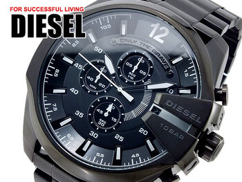 ディーゼル 腕時計 DZ4283 メンズ クロノグラフ ブラック ブラック ラッピング可 送料無料 即日発送